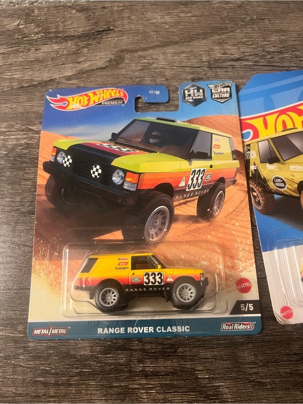Hot Wheels Range Rover Classic Bundle Premium & Mainline Off-Road Lot